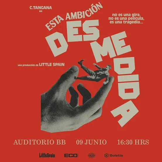 La proyección de Esta ambición desmedida, el documental de C Tangana, llega pronto a Guadalajara y CDMX