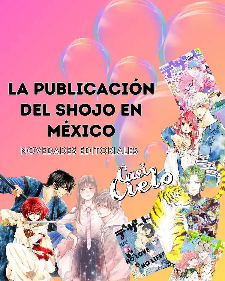 La publicación de shojo en México (2024)