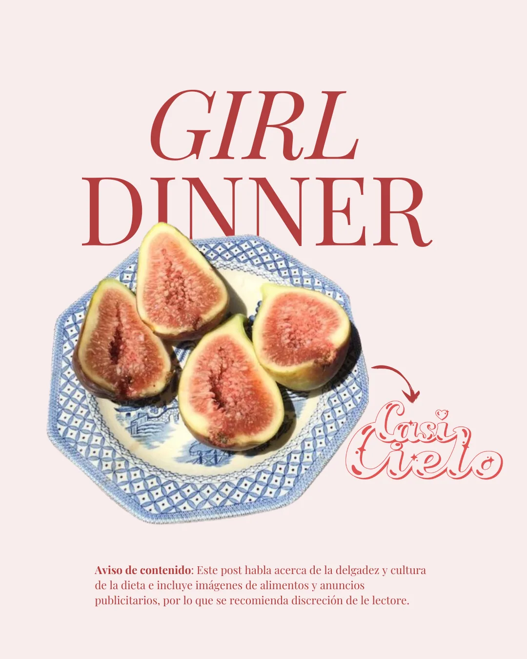 Girl Dinner – La cultura de la dieta