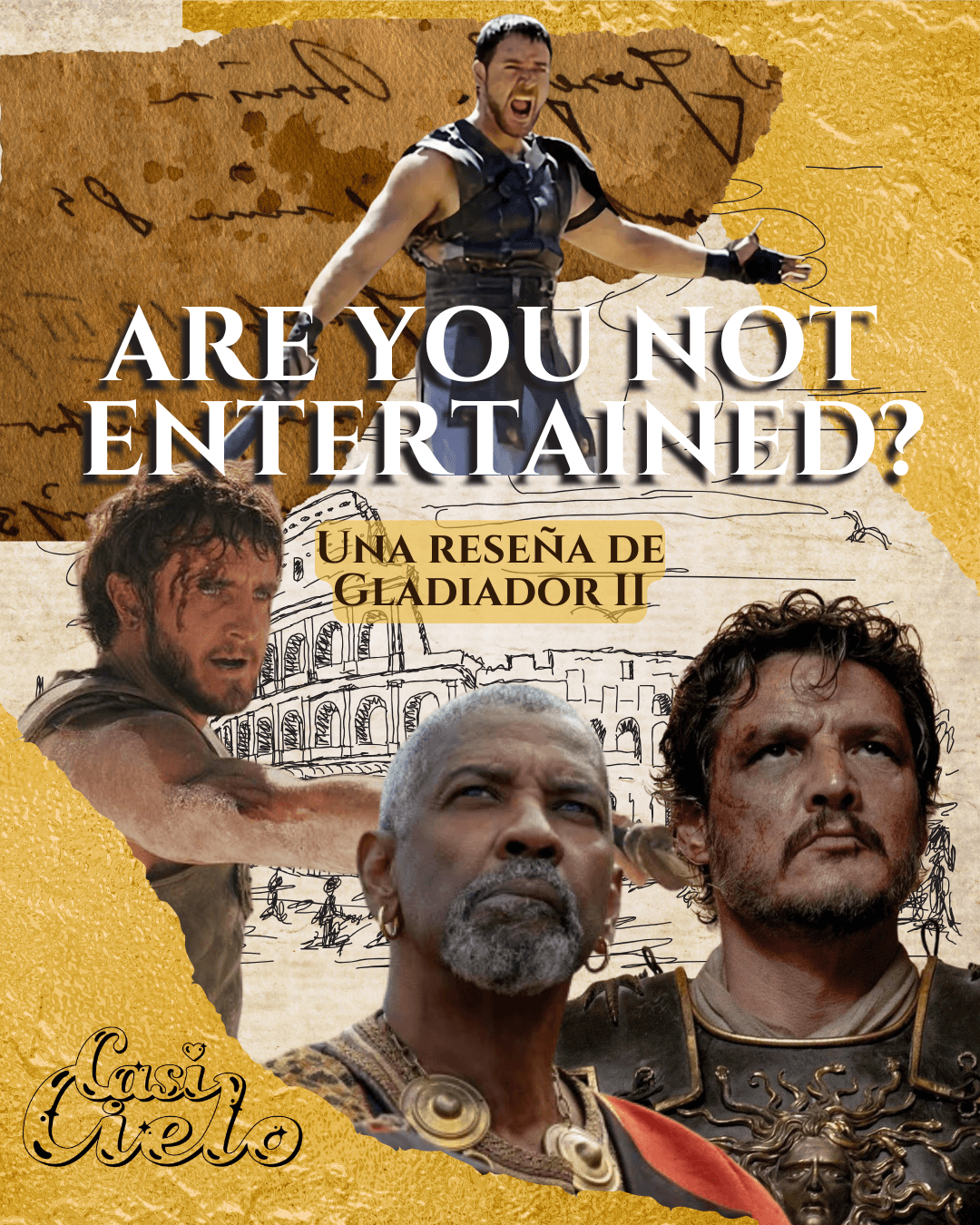 Are you not entertained? | Reseña – Gladiador II