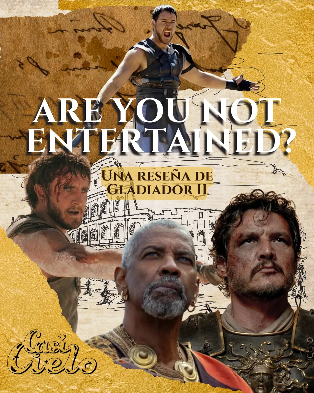 Are you not entertained? | Reseña – Gladiador II