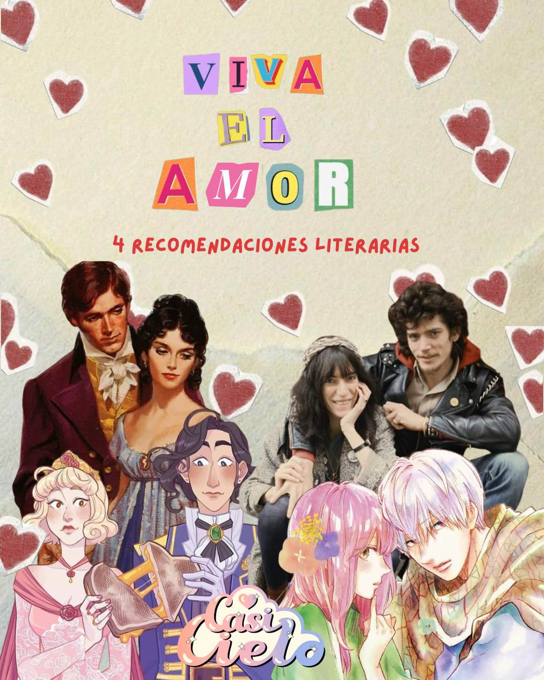 ¡Viva el amor!: 4 recomendaciones literarias