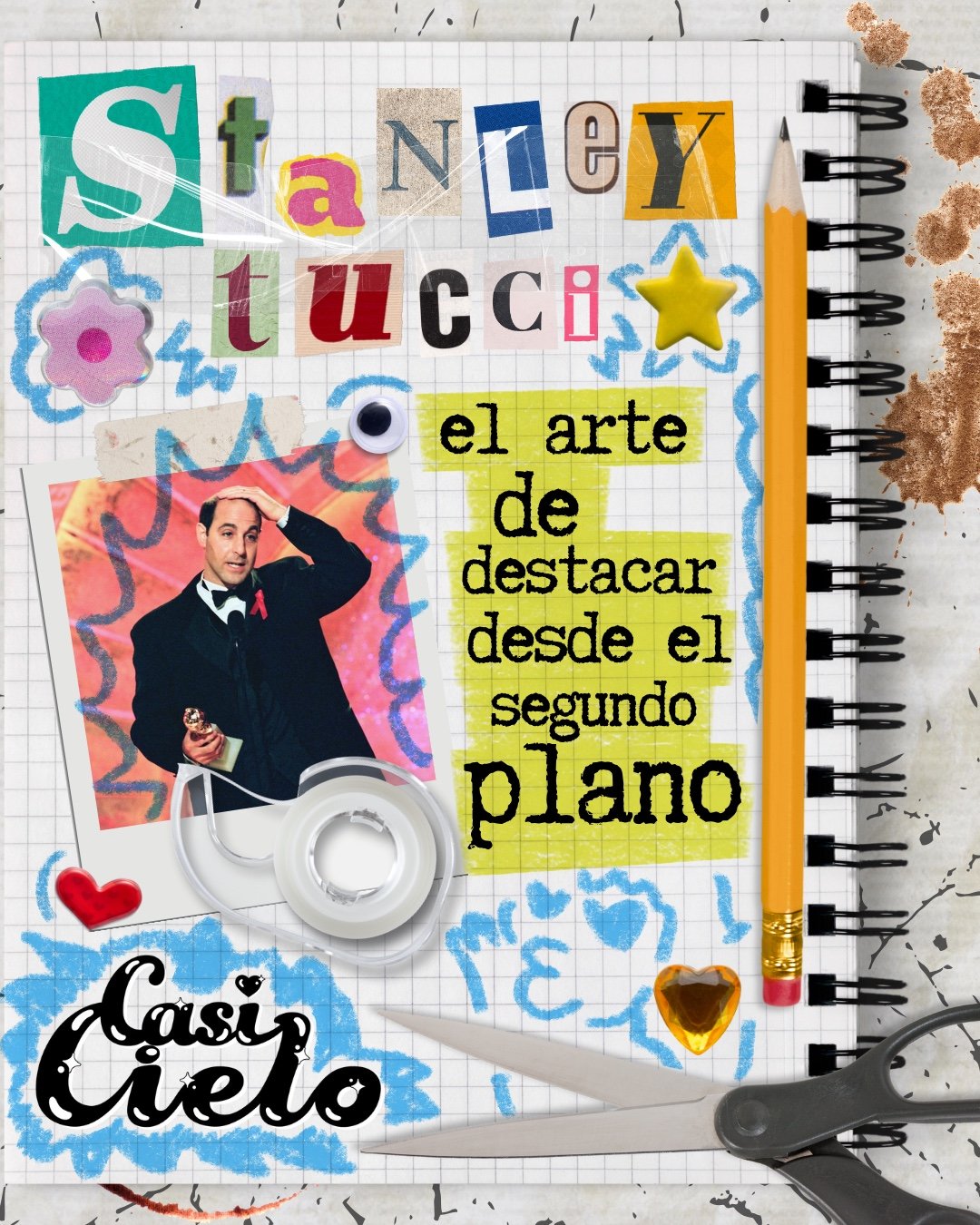 Stanley Tucci: el arte de destacar desde el segundo plano.